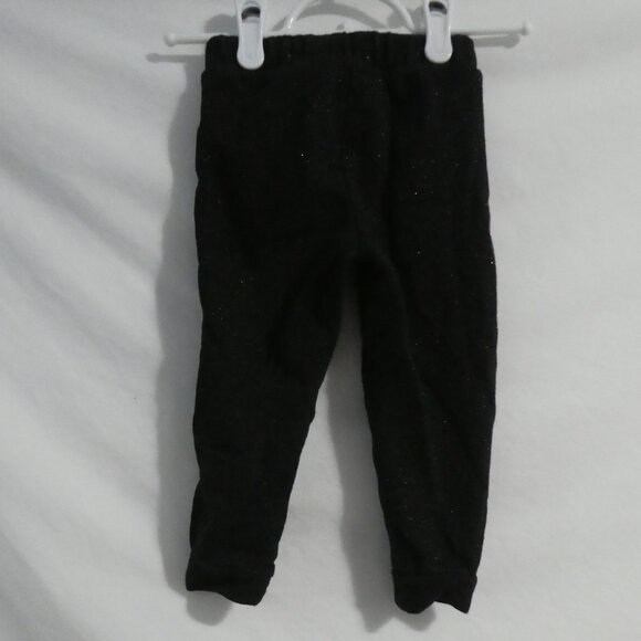CHILDREN'S PLACE | 2T | Black Sweatpants With Shiny Fibers and Bow | NWOT - Picture 2 of 16
